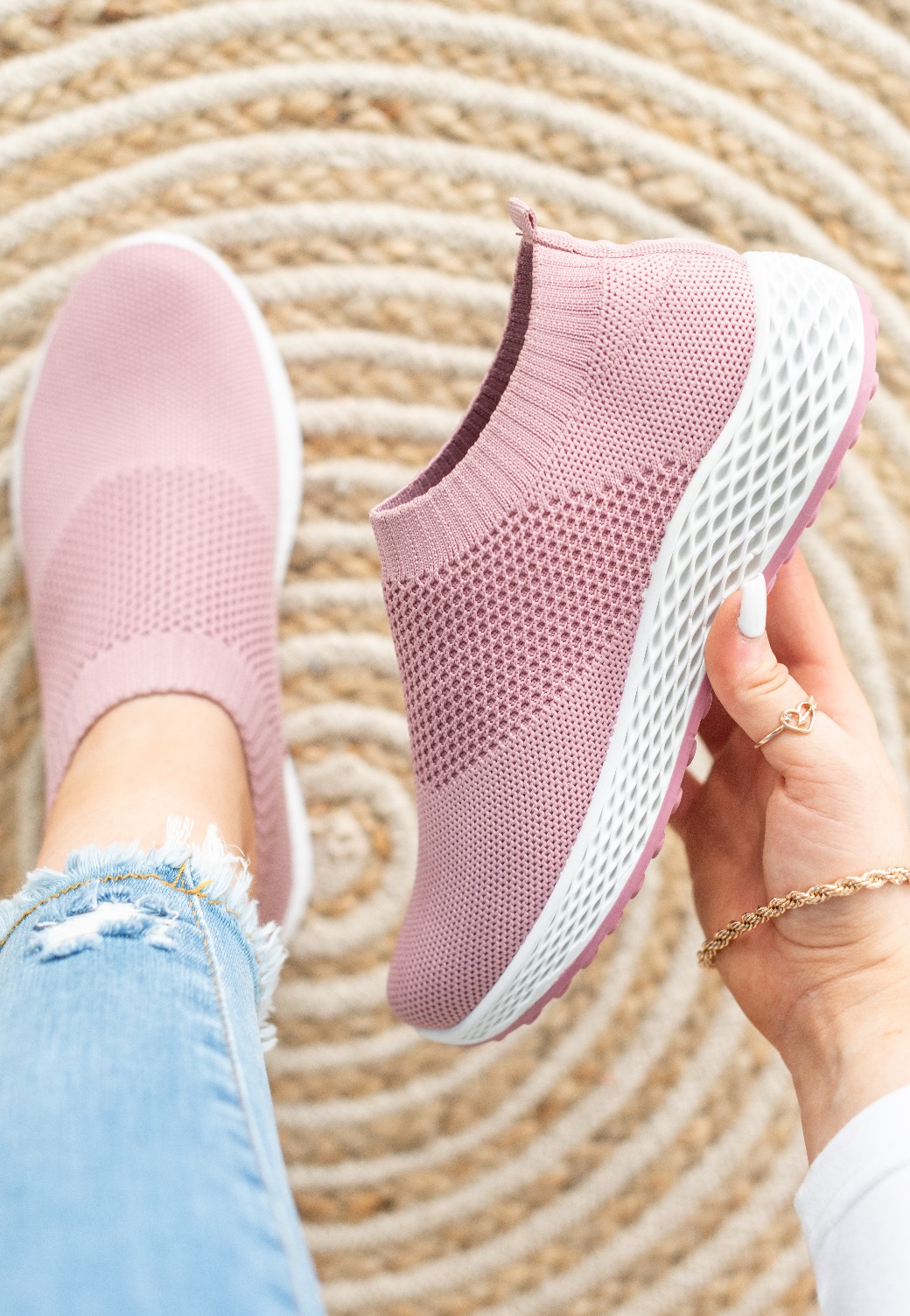 ZAPATILLAS DE MUJER SEÑORA PLANAS PARA CAMINAR CORRER GIMNASIO FITNESS SUAVES ENTRENADORES TALLA - Imagen 22 de 31