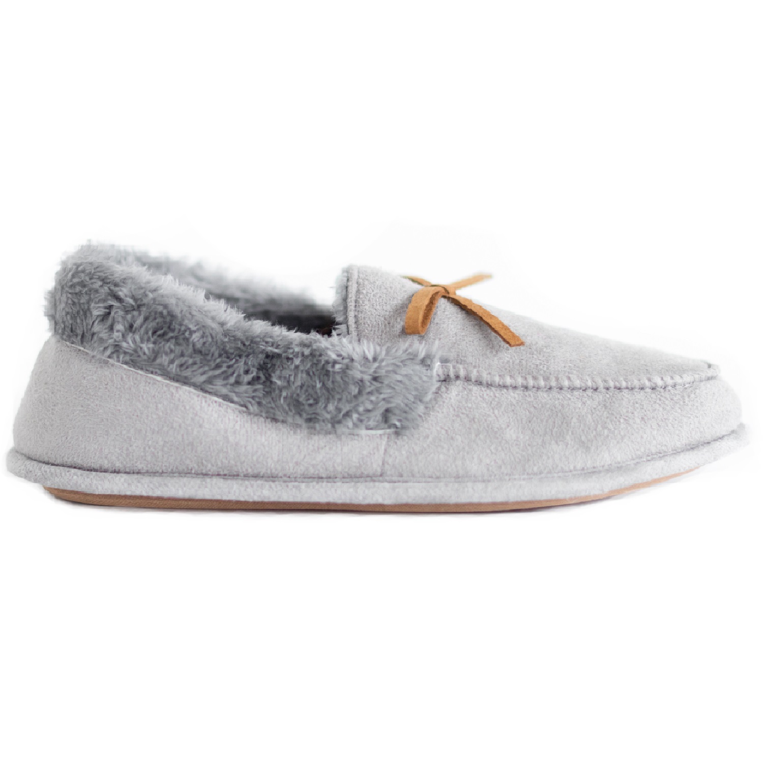 LADIES BEDROOM OUTDOOR WARM WOMENS FLAT BOW SLIPPERS SOFT MOCCASIN SHOES SZ - Picture 12 of 19