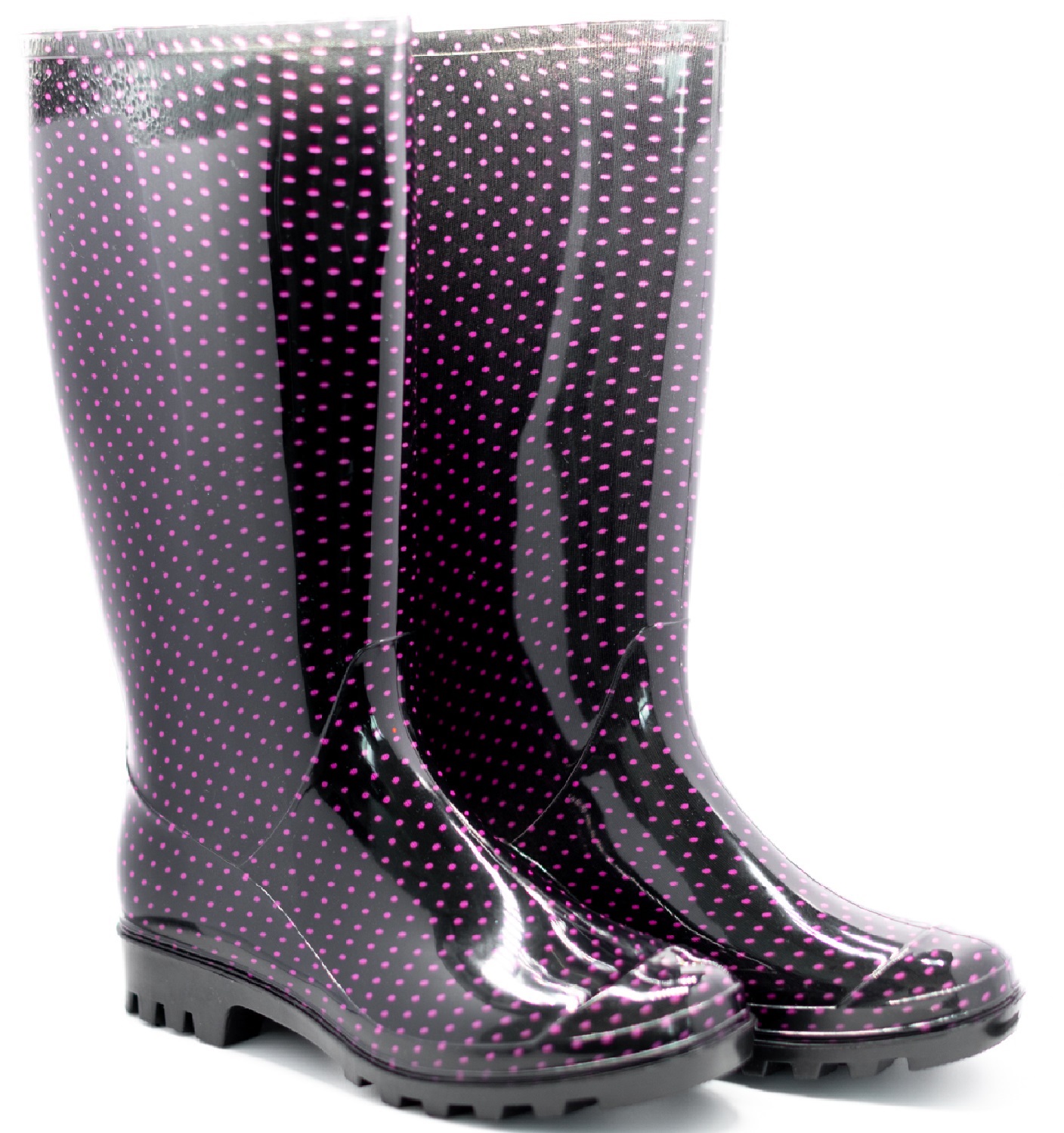 LADIES FESTIVAL WOMENS WELLIES RAIN WATERPROOF GARDEN WELLINGTON BOOTS SHOES SZ - Picture 10 of 10