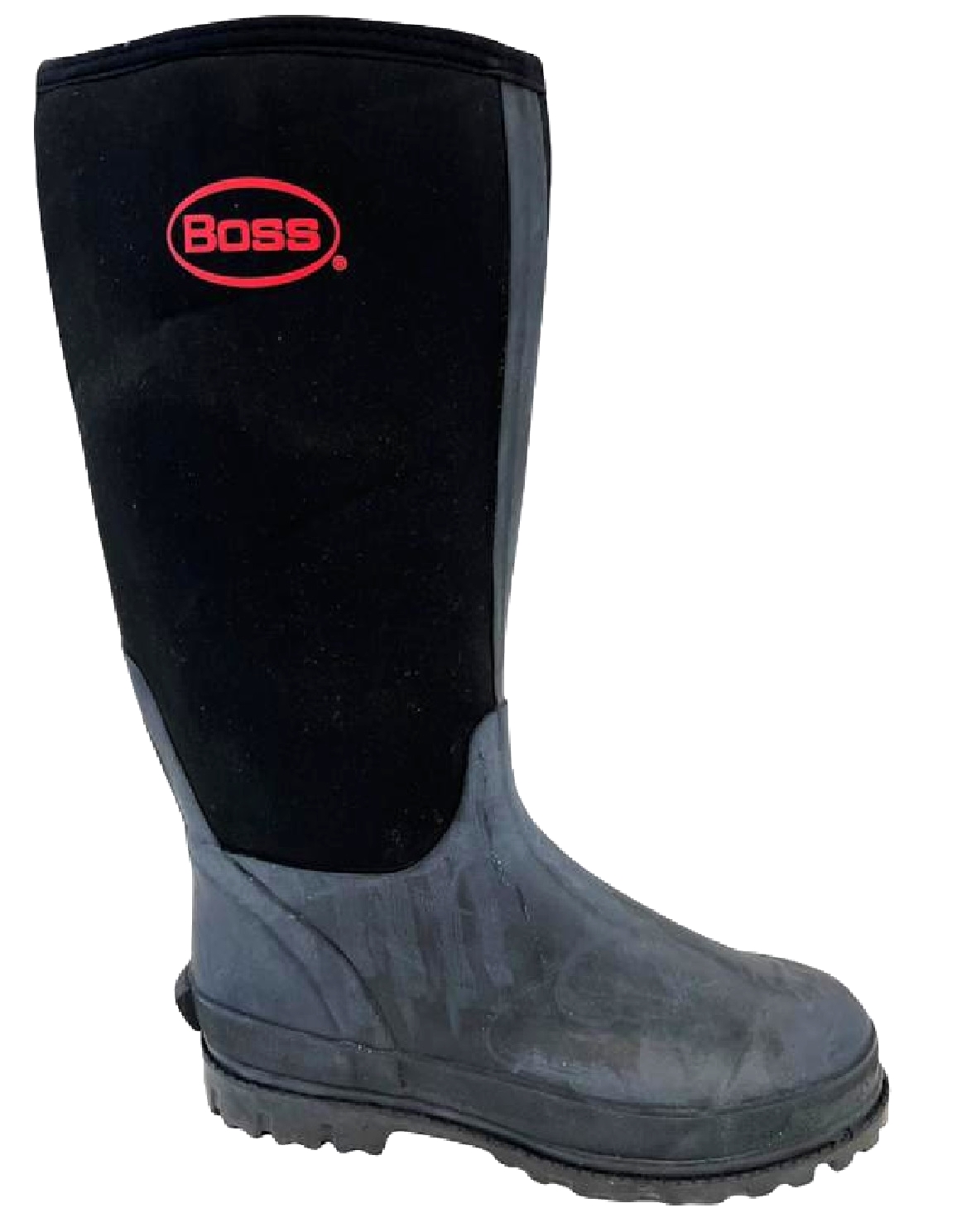 Stivali Da Pioggia Donna Wellingtons Con Zampa Di Cane - Gomma, Fodera In Tessuto, Nero, Taglia 40