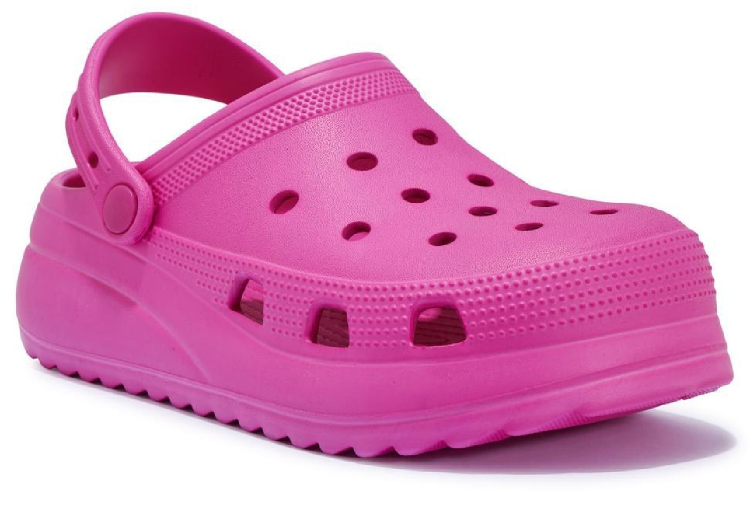 LADIES WOMENS PLATFORM CLOGS BEACH HOILDAY POOL SLIDERS SHOES SANDALS MULES SIZE - Picture 7 of 8