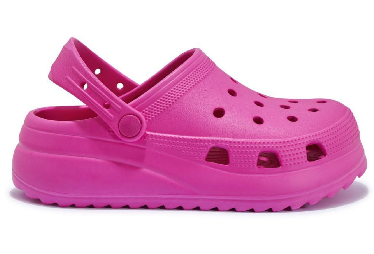 LADIES WOMENS PLATFORM CLOGS BEACH HOILDAY POOL SLIDERS SHOES SANDALS MULES SIZE - Picture 8 of 8