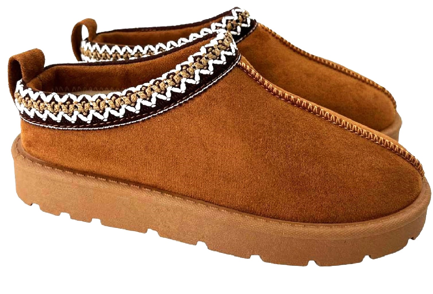 Women's Faux Fur Lined Shoes Winter Warm Ankle Snow Boots Casual