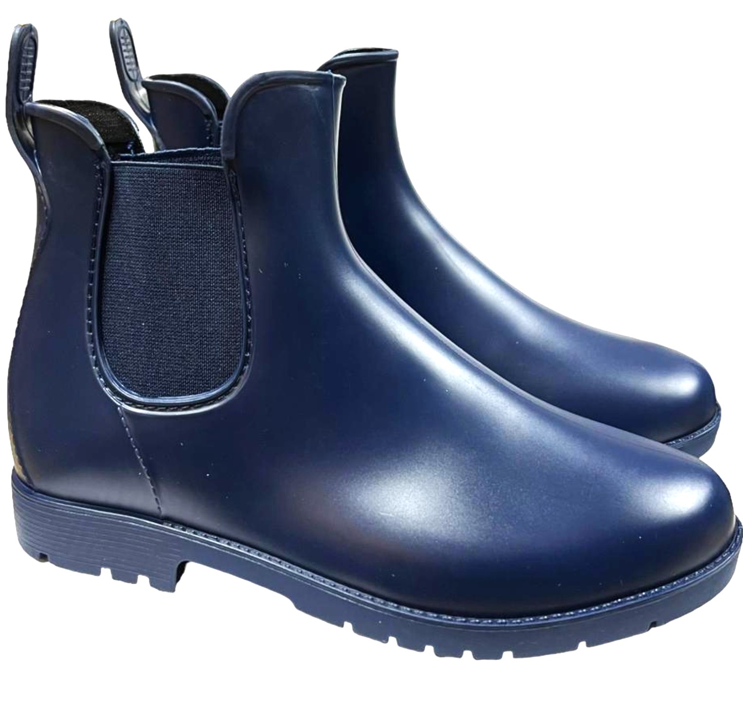 LAIDES WOMENS ANKLE SHORT WELLIES RAIN CHELSEA WELLINGTON SHOES BOOTS SIZE 4-10 - Picture 7 of 7