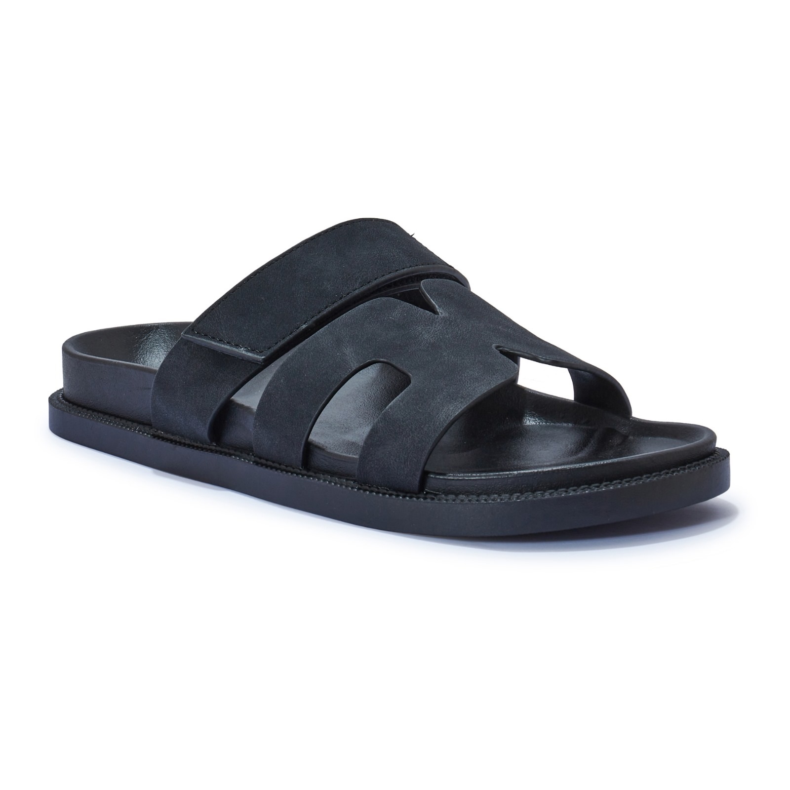 SANDALIAS DE MUJER SEÑORA DE VERANO CON CORREA PLANA DESLIZANTES DE MODA ZAPATOS TALLA - Imagen 9 de 27