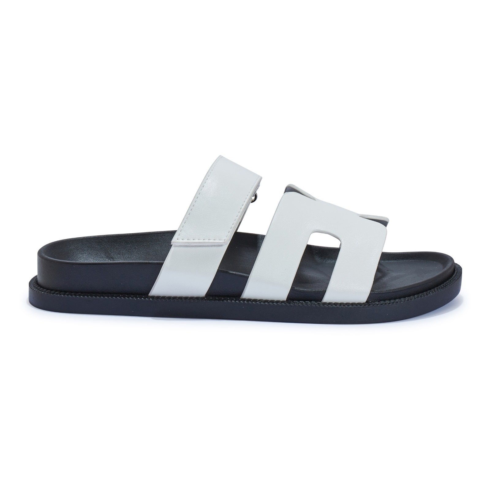 SANDALIAS DE MUJER SEÑORA DE VERANO CON CORREA PLANA DESLIZANTES DE MODA ZAPATOS TALLA - Imagen 14 de 27