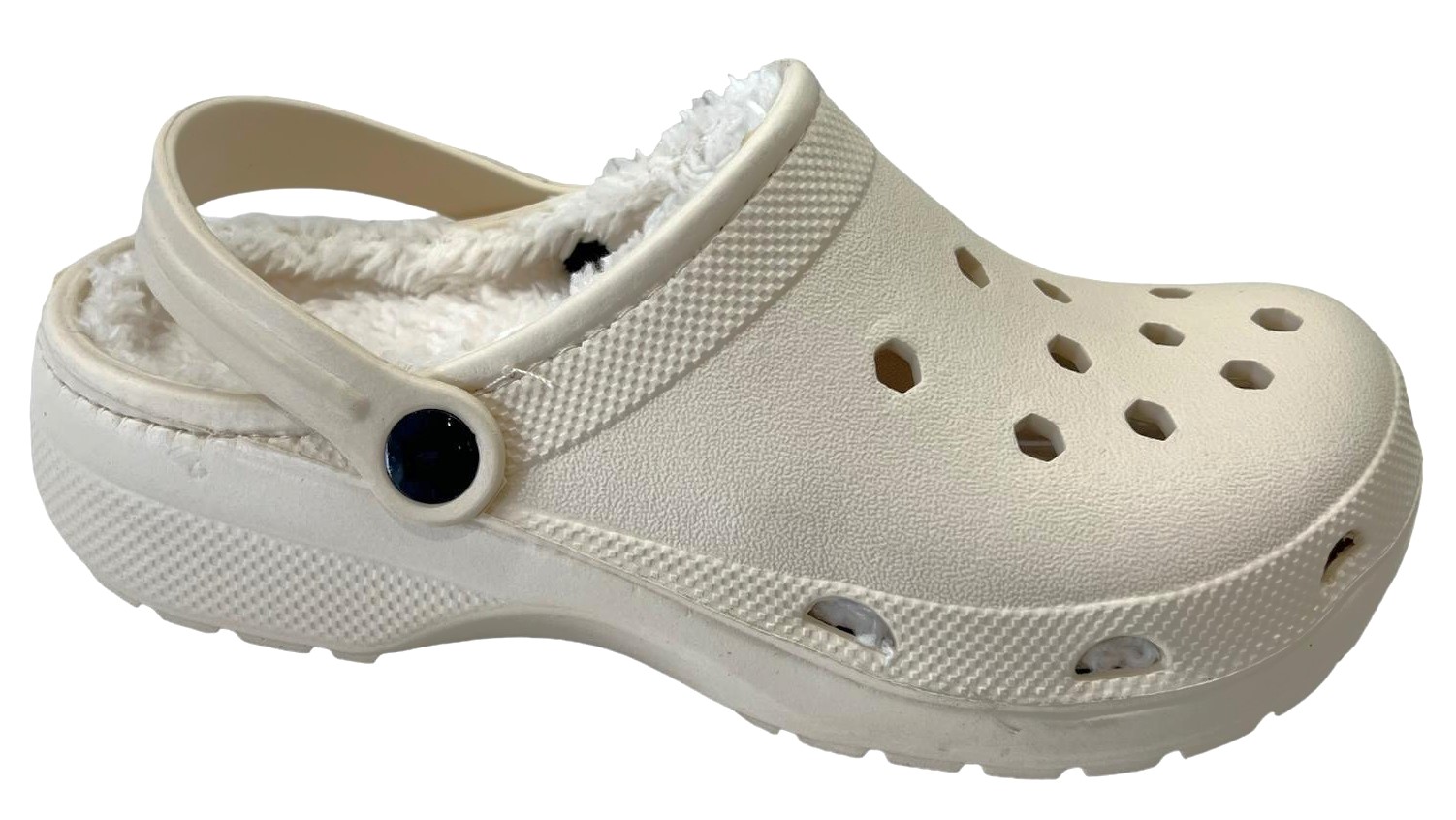 Zoccoli da uomo da uomo foderati in pelliccia slip on accoglienti pantofole da giardino casa mules sandali scarpa - Foto 8 di 13