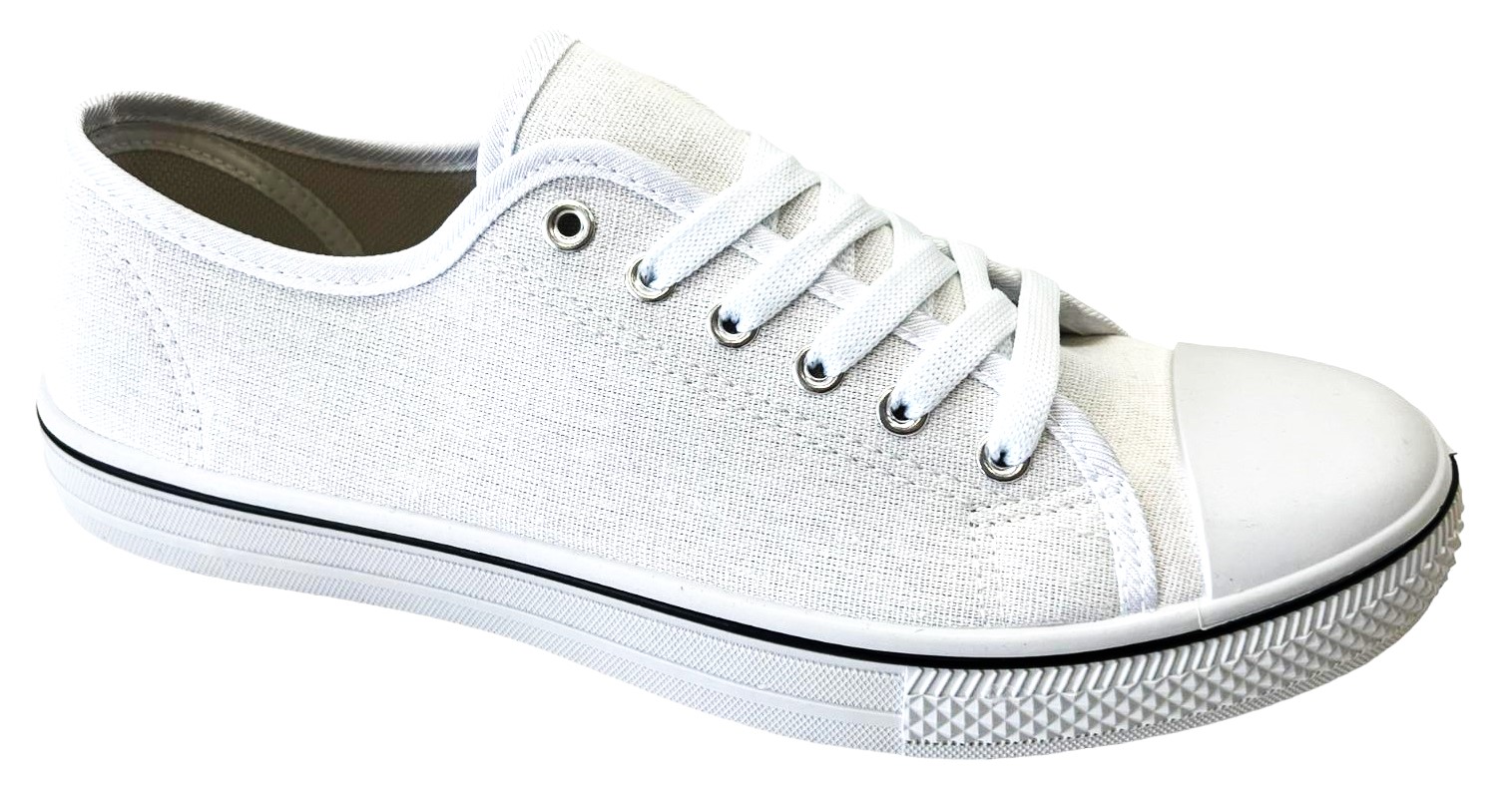 MENS LACE UP CASUAL ESPADRILLES PLIMSOLLS GYM PUMPS CANVAS TRAINERS SHOES SIZES