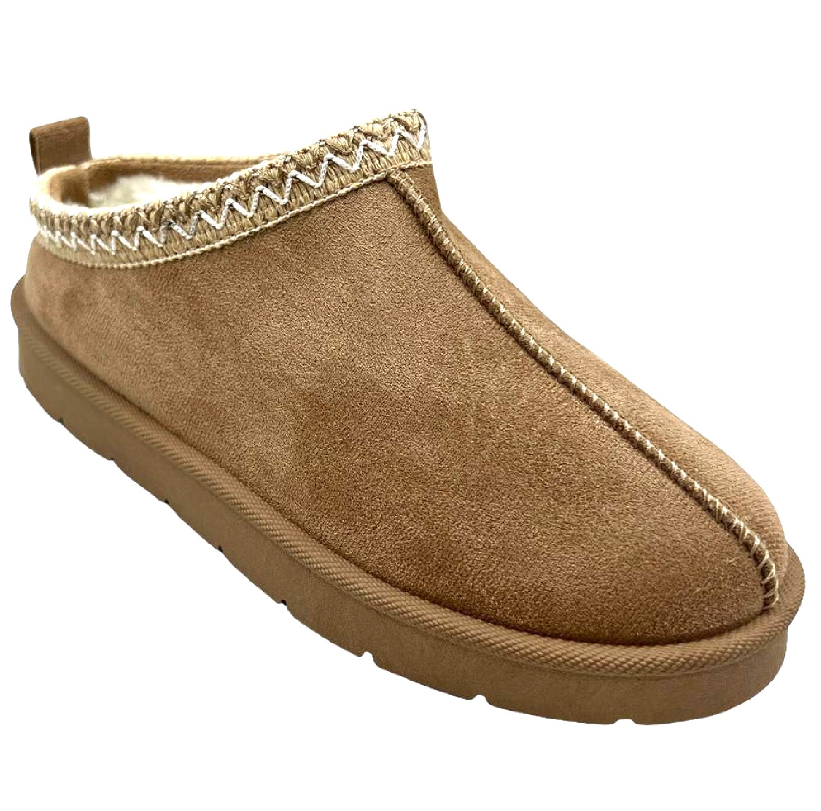 MUJERES DAMAS SIN CORDONES CÓMODOS CÁLIDOS DE PIEL SINTÉTICA FORRADOS AL AIRE LIBRE ZAPATILLAS ZAPATOS BOTAS - Imagen 42 de 50