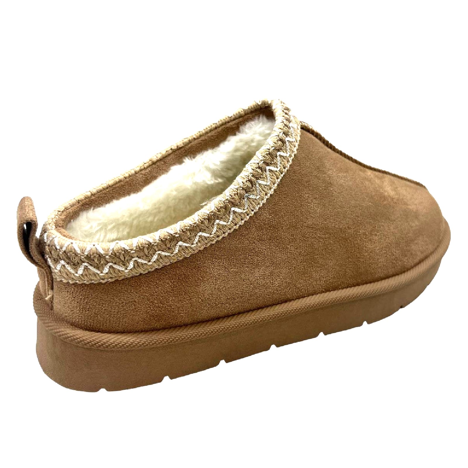 MUJERES DAMAS SIN CORDONES CÓMODOS CÁLIDOS DE PIEL SINTÉTICA FORRADOS AL AIRE LIBRE ZAPATILLAS ZAPATOS BOTAS - Imagen 47 de 50