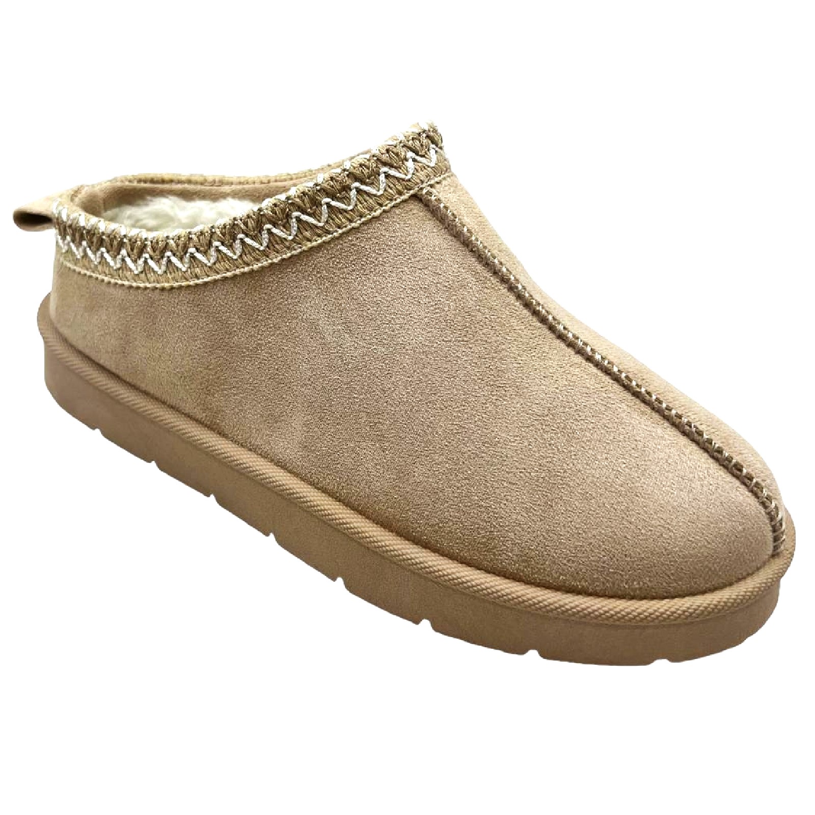 MUJERES DAMAS SIN CORDONES CÓMODOS CÁLIDOS DE PIEL SINTÉTICA FORRADOS AL AIRE LIBRE ZAPATILLAS ZAPATOS BOTAS - Imagen 11 de 50