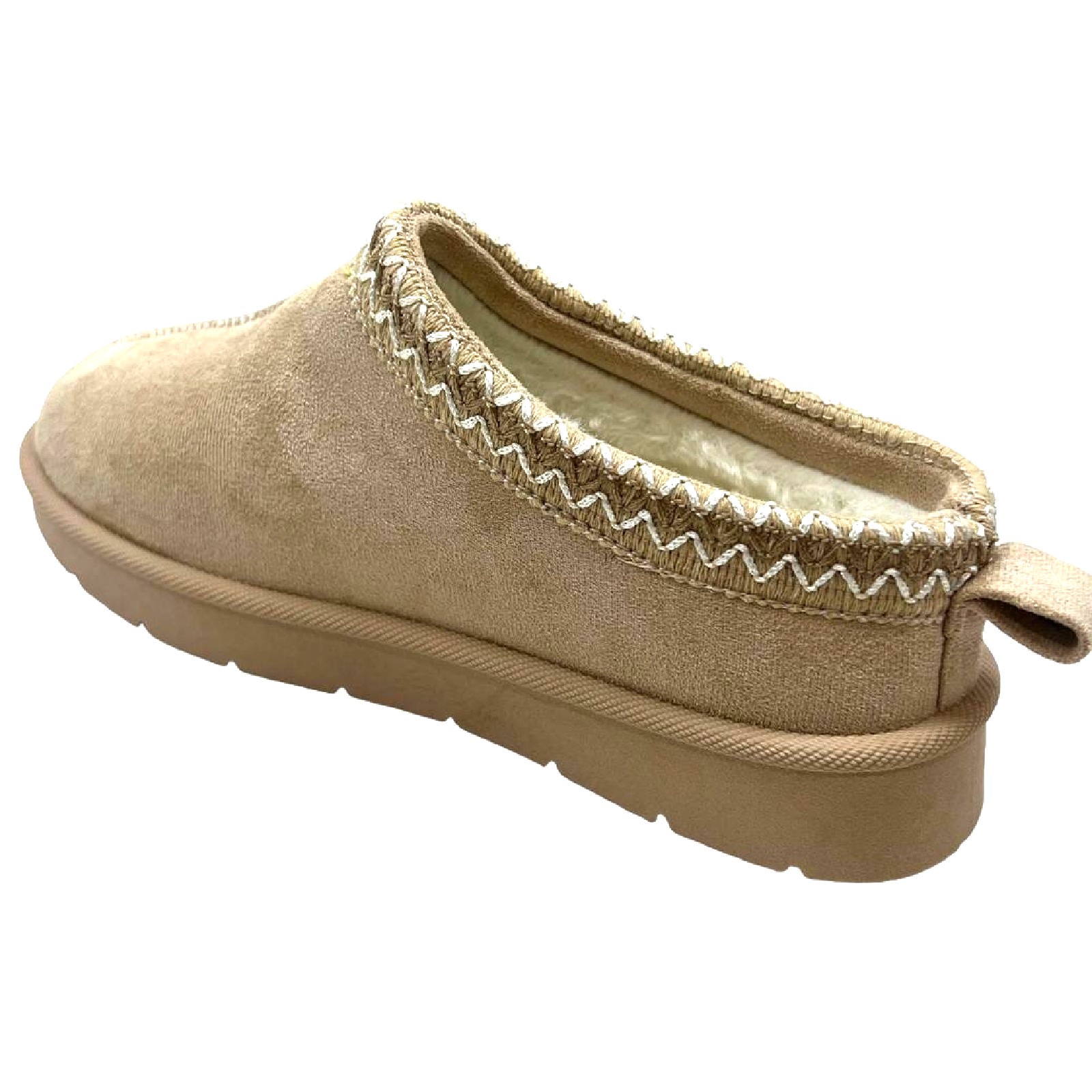 MUJERES DAMAS SIN CORDONES CÓMODOS CÁLIDOS DE PIEL SINTÉTICA FORRADOS AL AIRE LIBRE ZAPATILLAS ZAPATOS BOTAS - Imagen 12 de 50