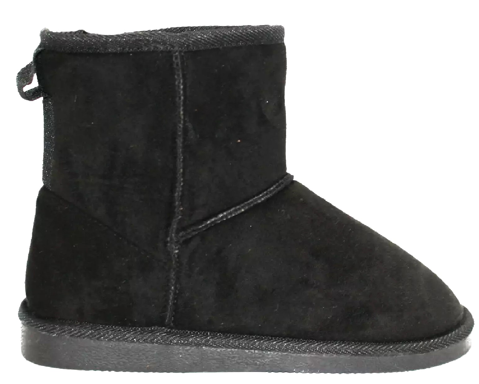 DAMEN KNÖCHEL SLIPPER DAMEN FLACH WARM WINTER KUSCHELIG KUNSTFELL GEFÜTTERT SCHUHE STIEFEL GR - Bild 2 von 7