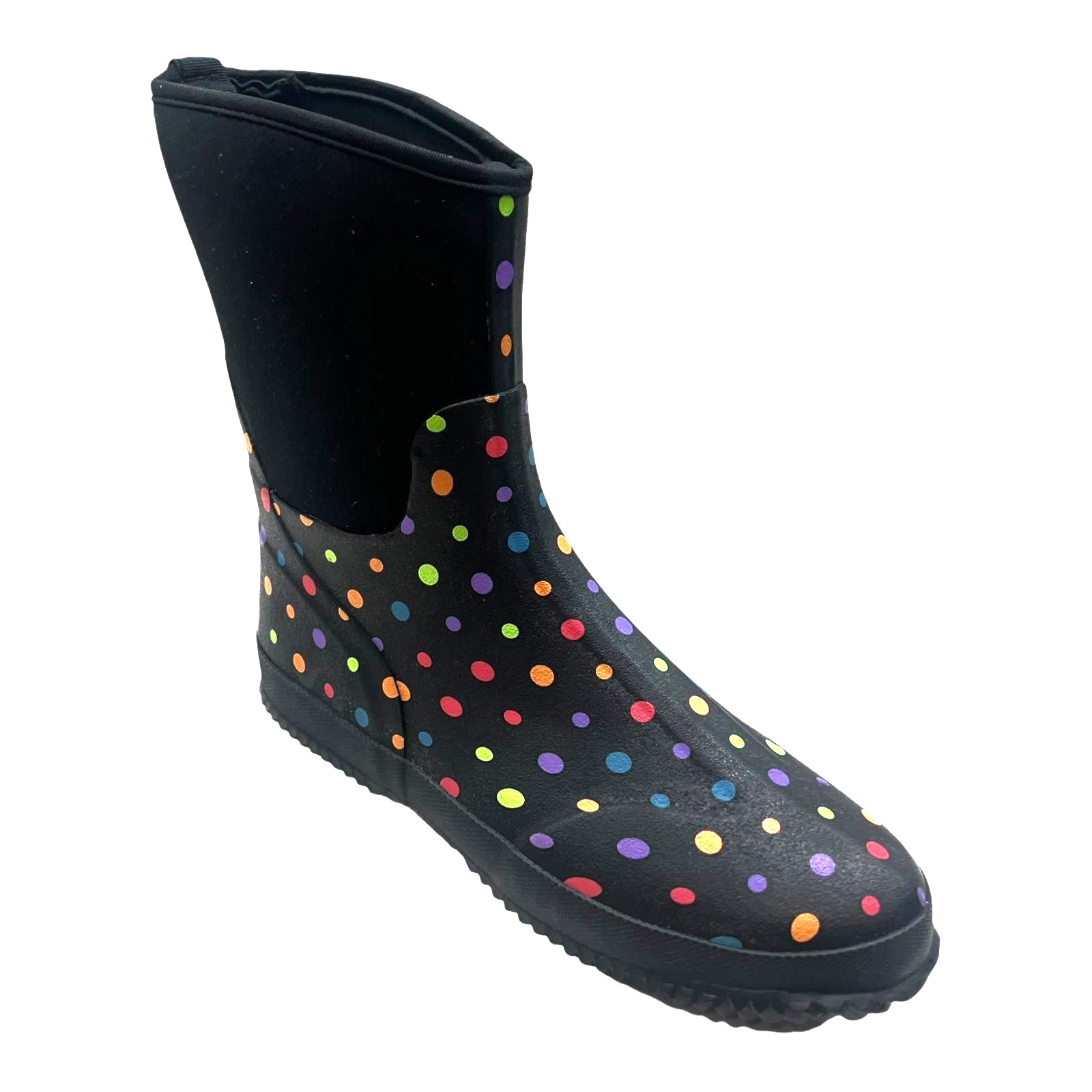 LADIES WOMENS FESTIVAL RAIN WARM WINTER WELLIES WELLINGTON GARDEN WALKING BOOTS - Picture 7 of 13
