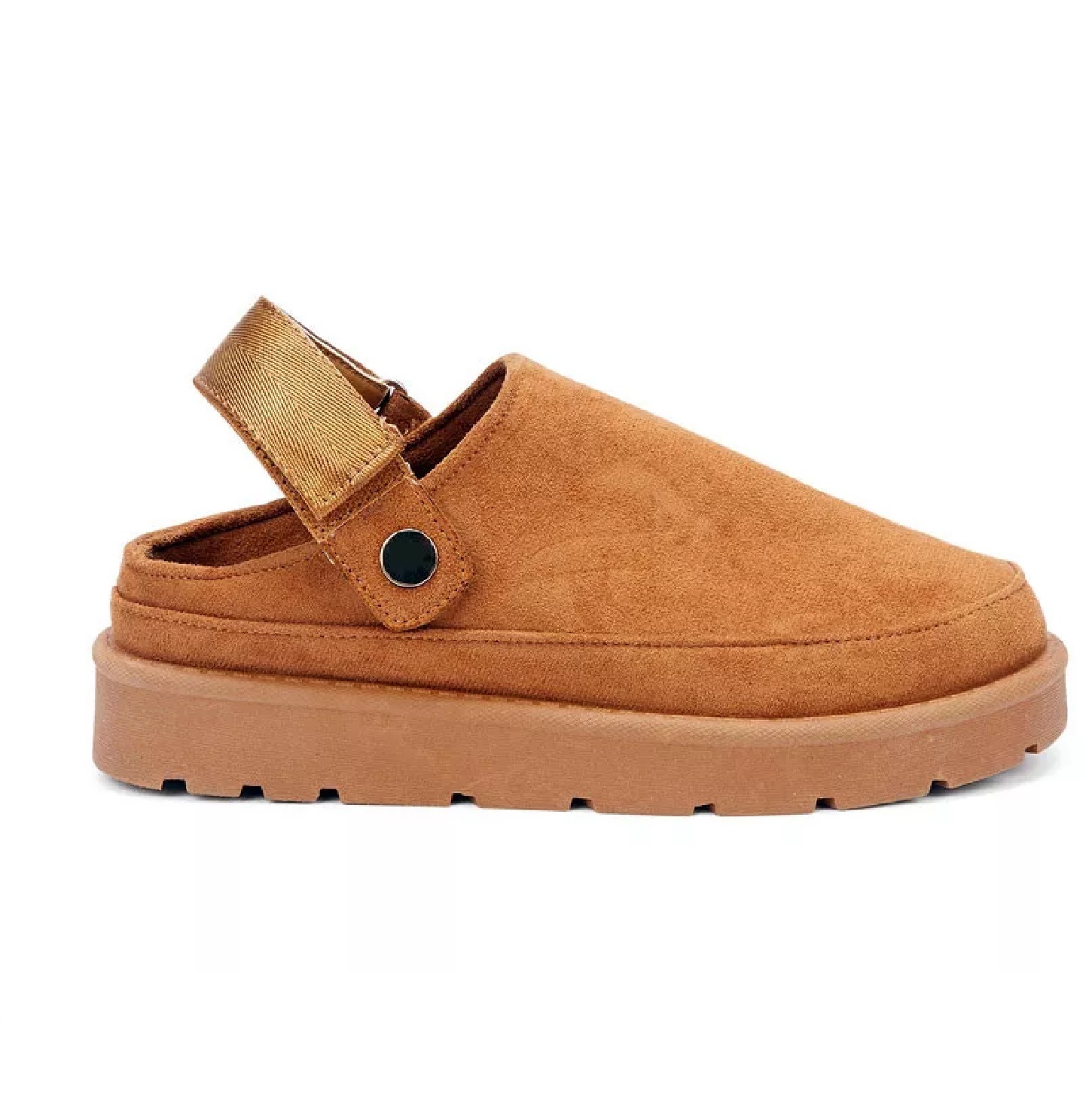 LADIES PLATFORM STRAPPY CLOGS WOMENS SLIP ON  WARM FAUX FUR SLIPPERS SHOES BOOTS