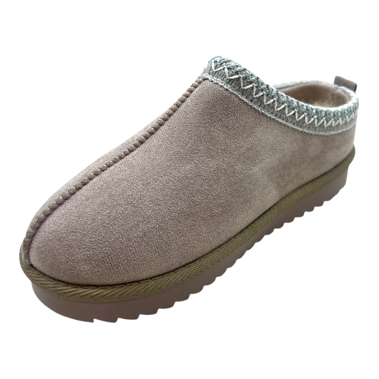 LADIES WOMENS WARM FAUX FUR SNUGG SLIP ON IN OUT DOOR SLIPPERS SHOES BOOTS SIZE - Picture 41 of 56