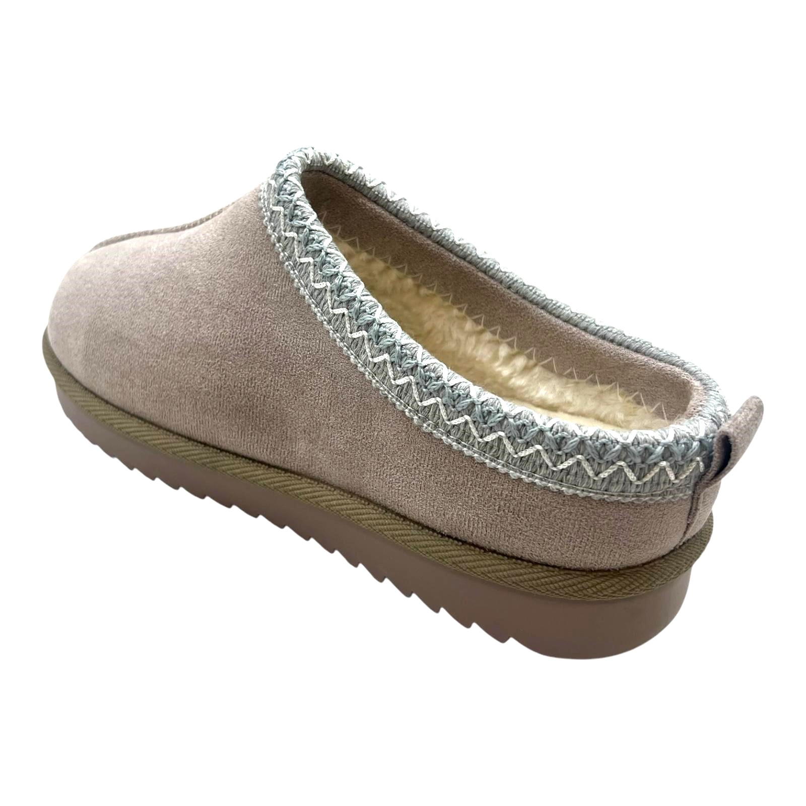LADIES WOMENS WARM FAUX FUR SNUGG SLIP ON IN OUT DOOR SLIPPERS SHOES BOOTS SIZE - Picture 42 of 56