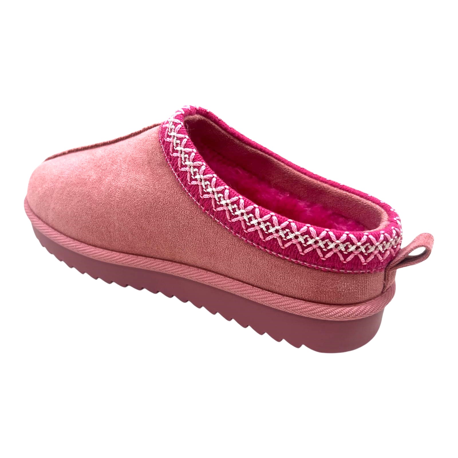 LADIES WOMENS WARM FAUX FUR SNUGG SLIP ON IN OUT DOOR SLIPPERS SHOES BOOTS SIZE - Picture 52 of 56
