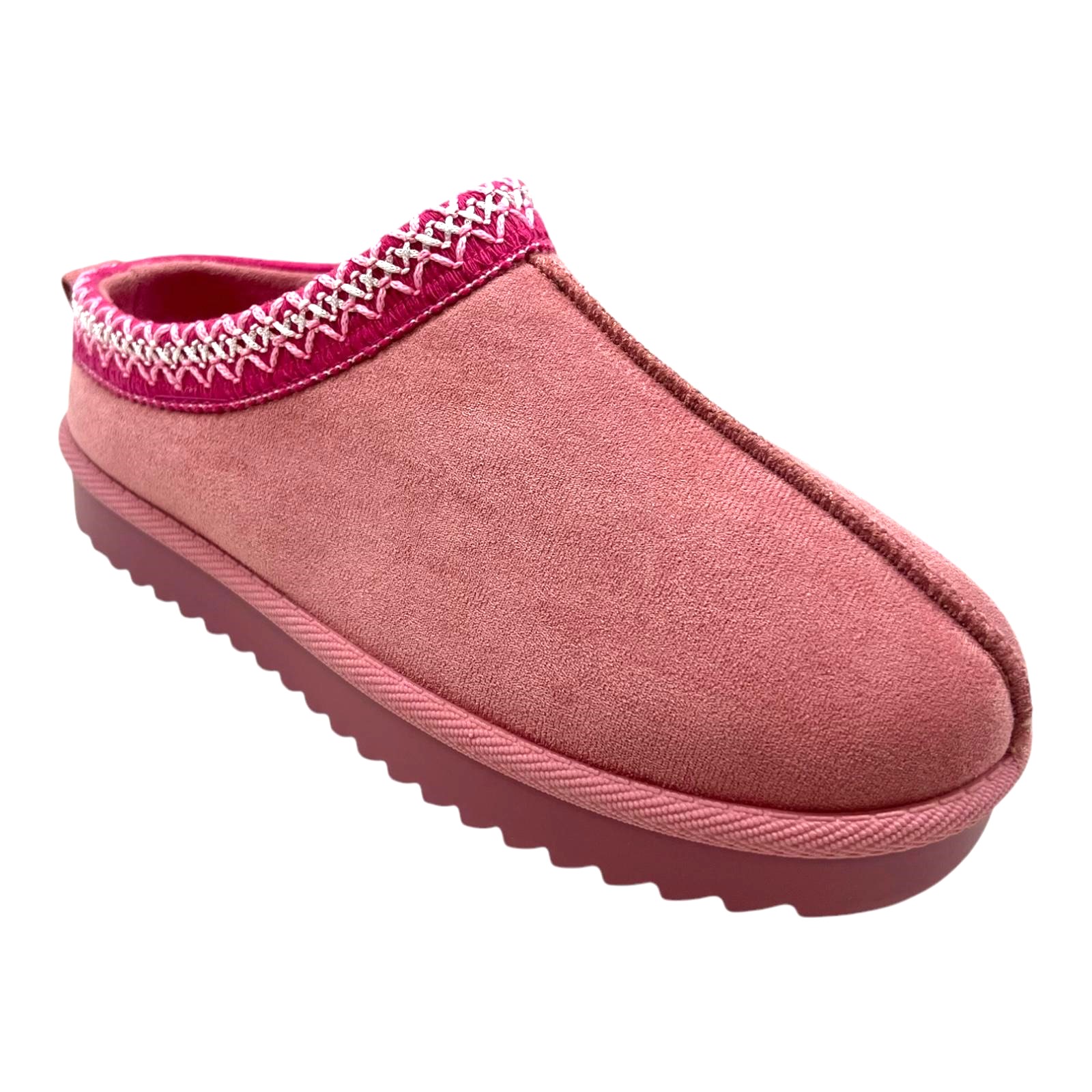 LADIES WOMENS WARM FAUX FUR SNUGG SLIP ON IN OUT DOOR SLIPPERS SHOES BOOTS SIZE - Picture 54 of 56