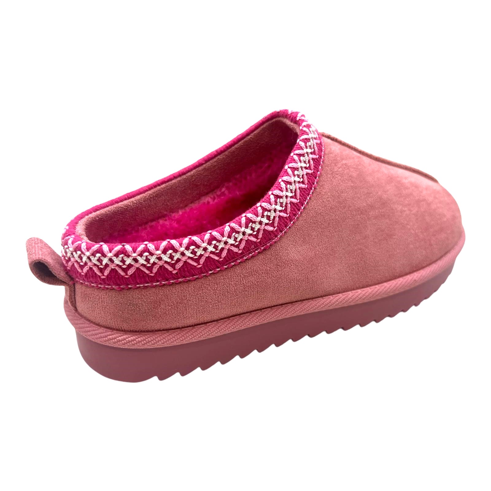 LADIES WOMENS WARM FAUX FUR SNUGG SLIP ON IN OUT DOOR SLIPPERS SHOES BOOTS SIZE - Picture 56 of 56