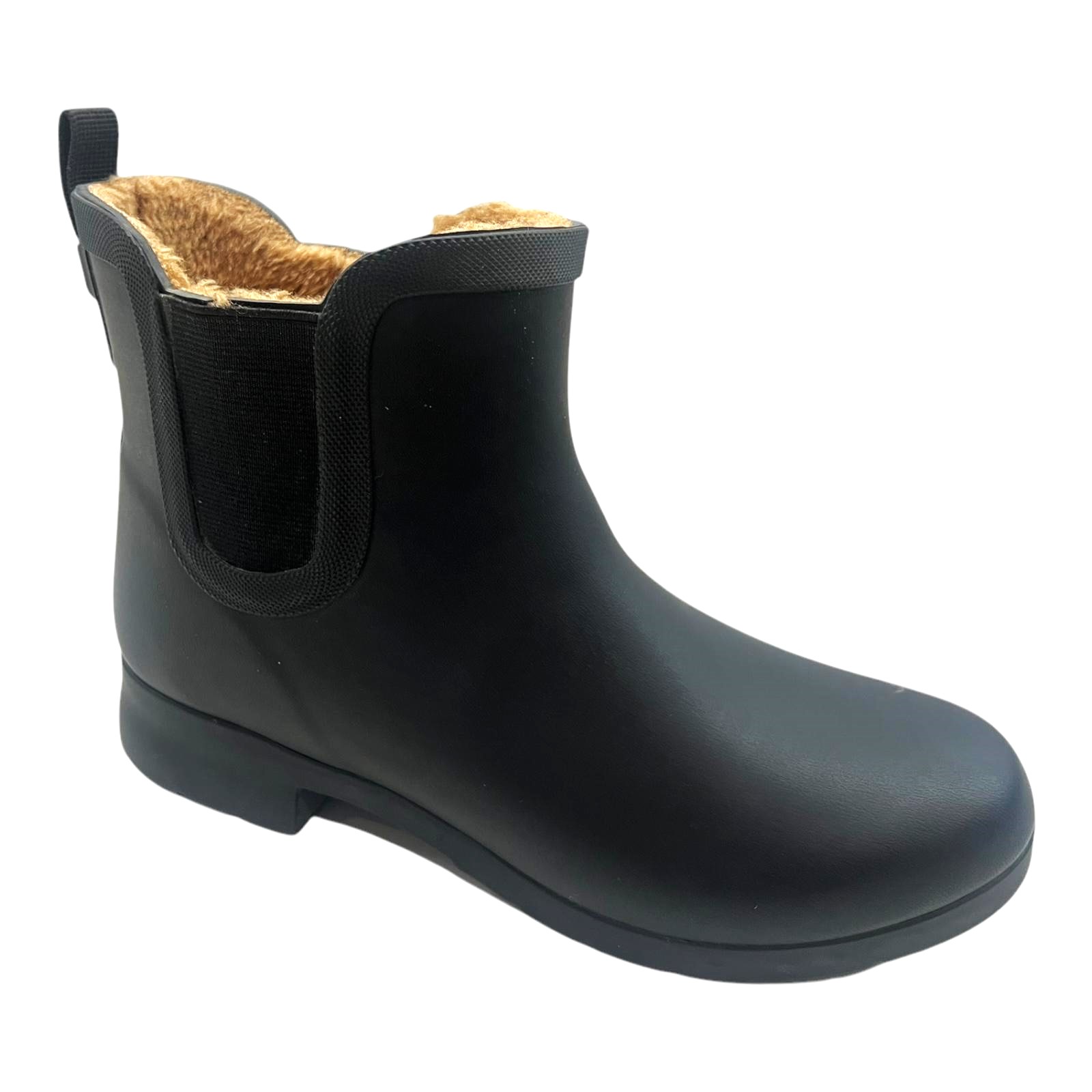 WOMENS LADIES WELLINGTON ANKLE WELLIES WATERPROOF WARM SNOW CHELSEA BOOTS SIZE