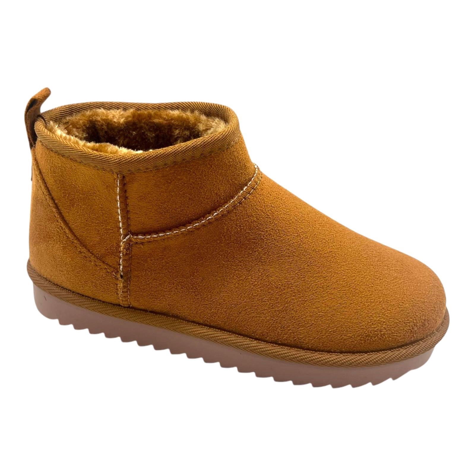 LADIES WOMENS FLAT ANKLE FAUX FUR LINED SLIP ON WARM WINTER SNUGG SHOES BOOTS - Picture 9 of 10
