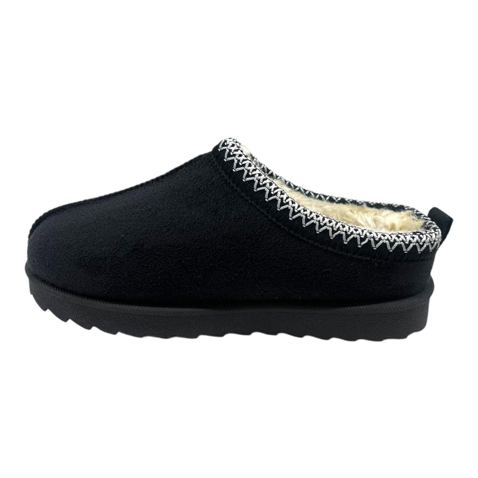 WOMENS LADIES WARM FAUX FUR SLIP ON IN OUT DOOR SHOES BOOTS SNUGG SLIPPERS SIZE - Picture 12 of 31