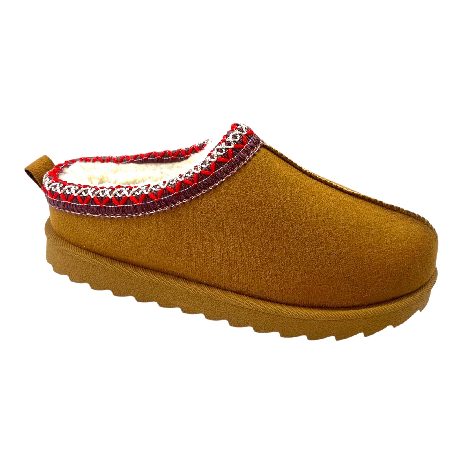 WOMENS LADIES WARM FAUX FUR SLIP ON IN OUT DOOR SHOES BOOTS SNUGG SLIPPERS SIZE - Picture 14 of 31