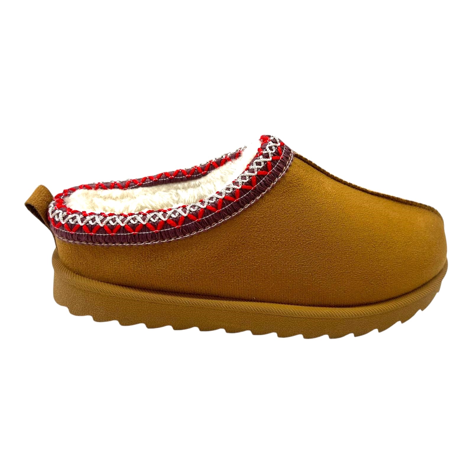 WOMENS LADIES WARM FAUX FUR SLIP ON IN OUT DOOR SHOES BOOTS SNUGG SLIPPERS SIZE - Picture 15 of 31