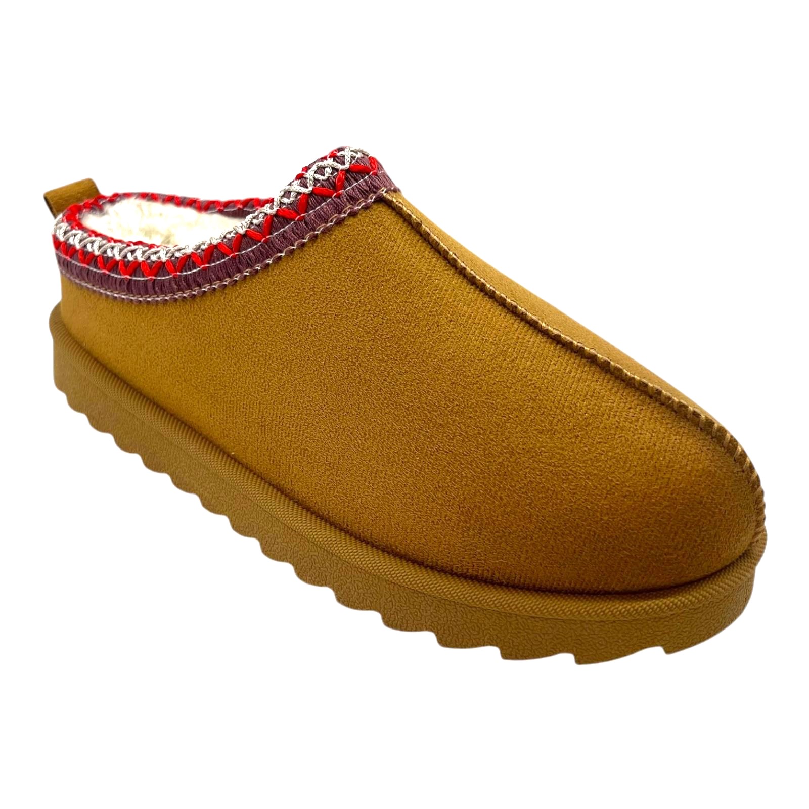 WOMENS LADIES WARM FAUX FUR SLIP ON IN OUT DOOR SHOES BOOTS SNUGG SLIPPERS SIZE - Picture 17 of 31