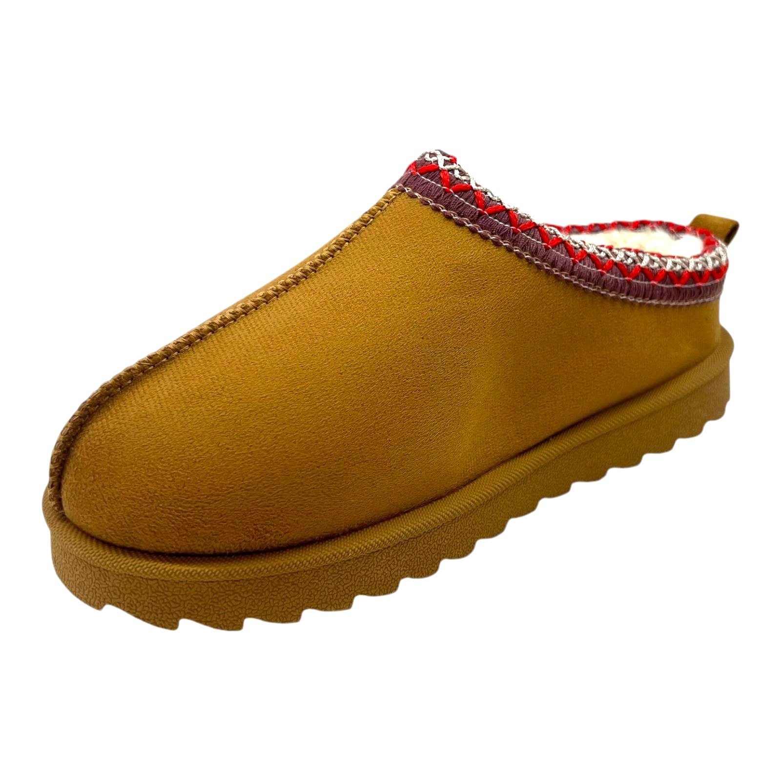 WOMENS LADIES WARM FAUX FUR SLIP ON IN OUT DOOR SHOES BOOTS SNUGG SLIPPERS SIZE - Picture 19 of 31