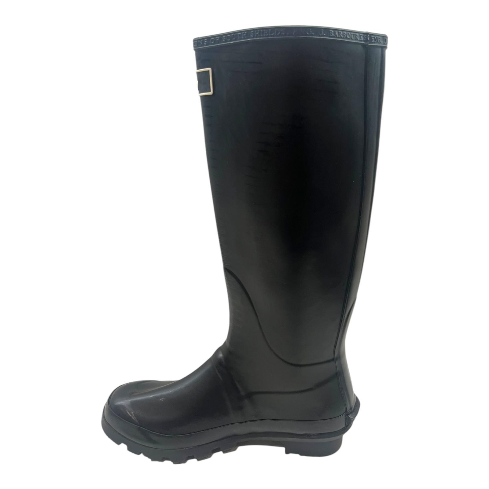MENS LADIES SLIP ON RUBBER WATERPROOF RAIN WELLINGTONS WELLIES BOOTS SHOES SZ - Picture 7 of 13