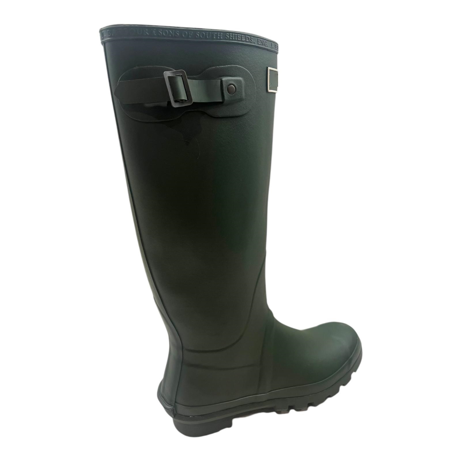 MENS LADIES SLIP ON RUBBER WATERPROOF RAIN WELLINGTONS WELLIES BOOTS SHOES SZ - Picture 10 of 13