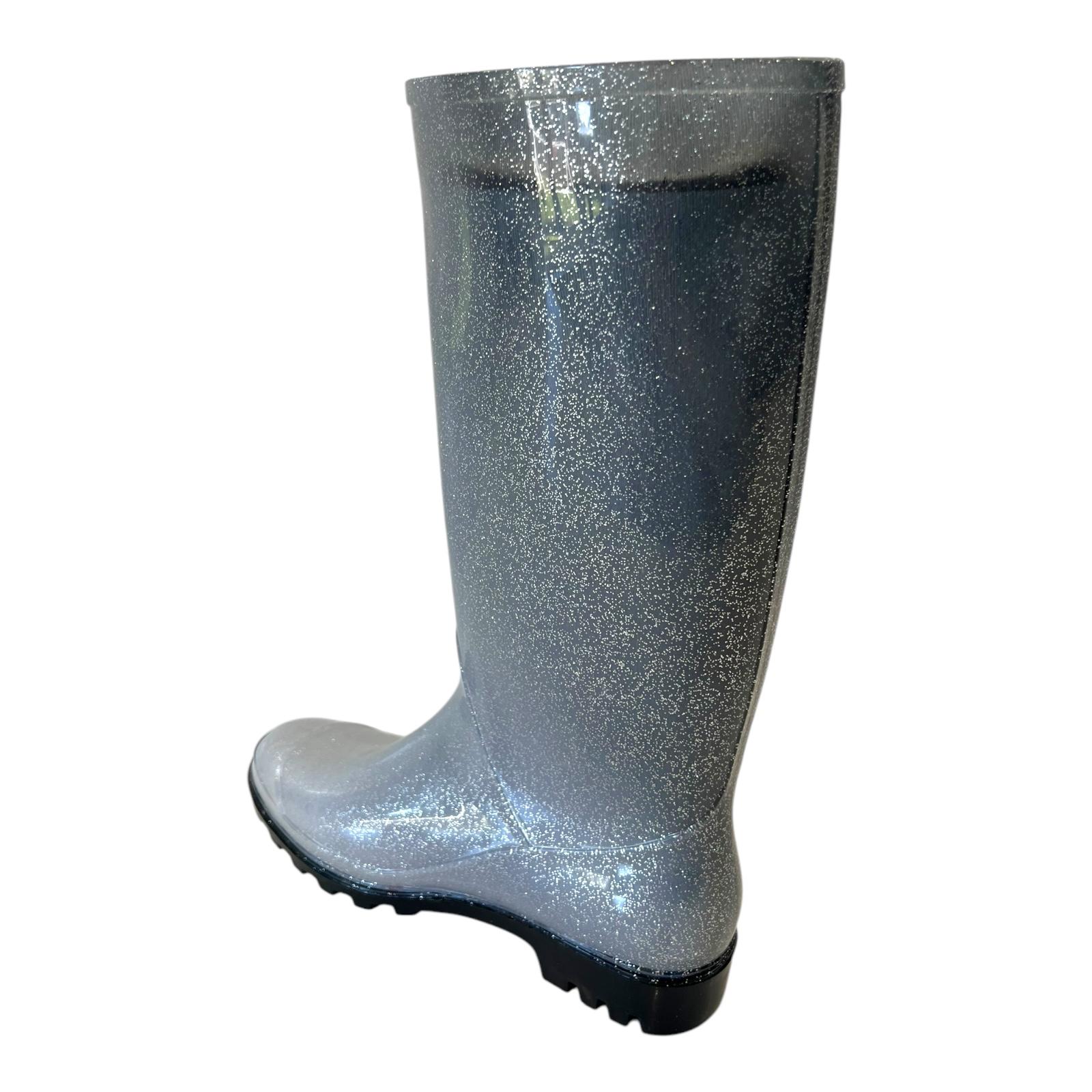 LADIES WOMENS WELLIES FESTIVAL RAIN WATERPROOF WELLINGTON SNOW BOOTS SHOES SZ - Picture 23 of 31