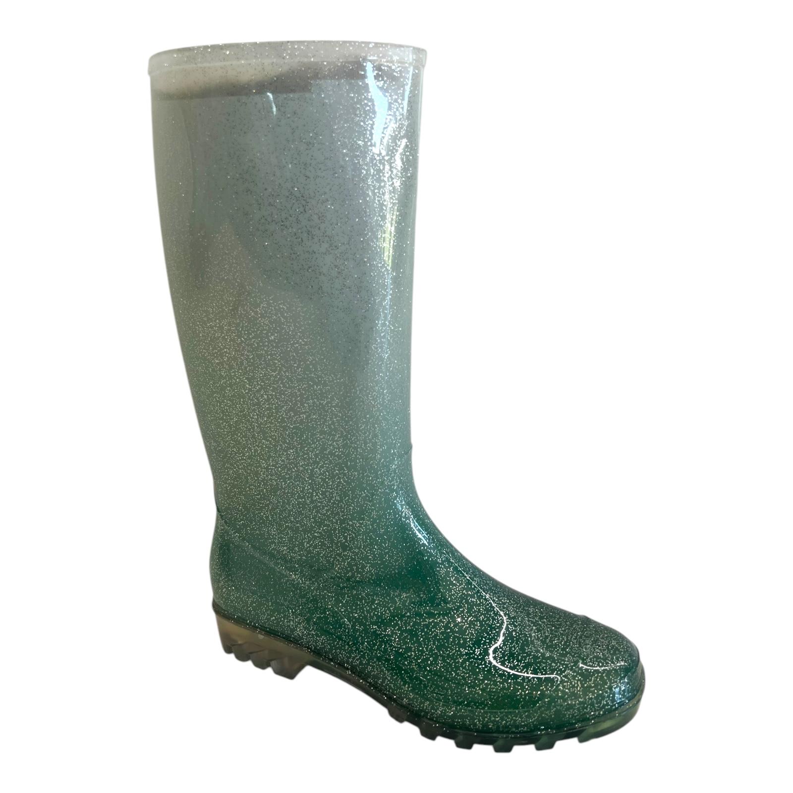 LADIES WOMENS WELLIES FESTIVAL RAIN WATERPROOF WELLINGTON SNOW BOOTS SHOES SZ - Picture 8 of 31