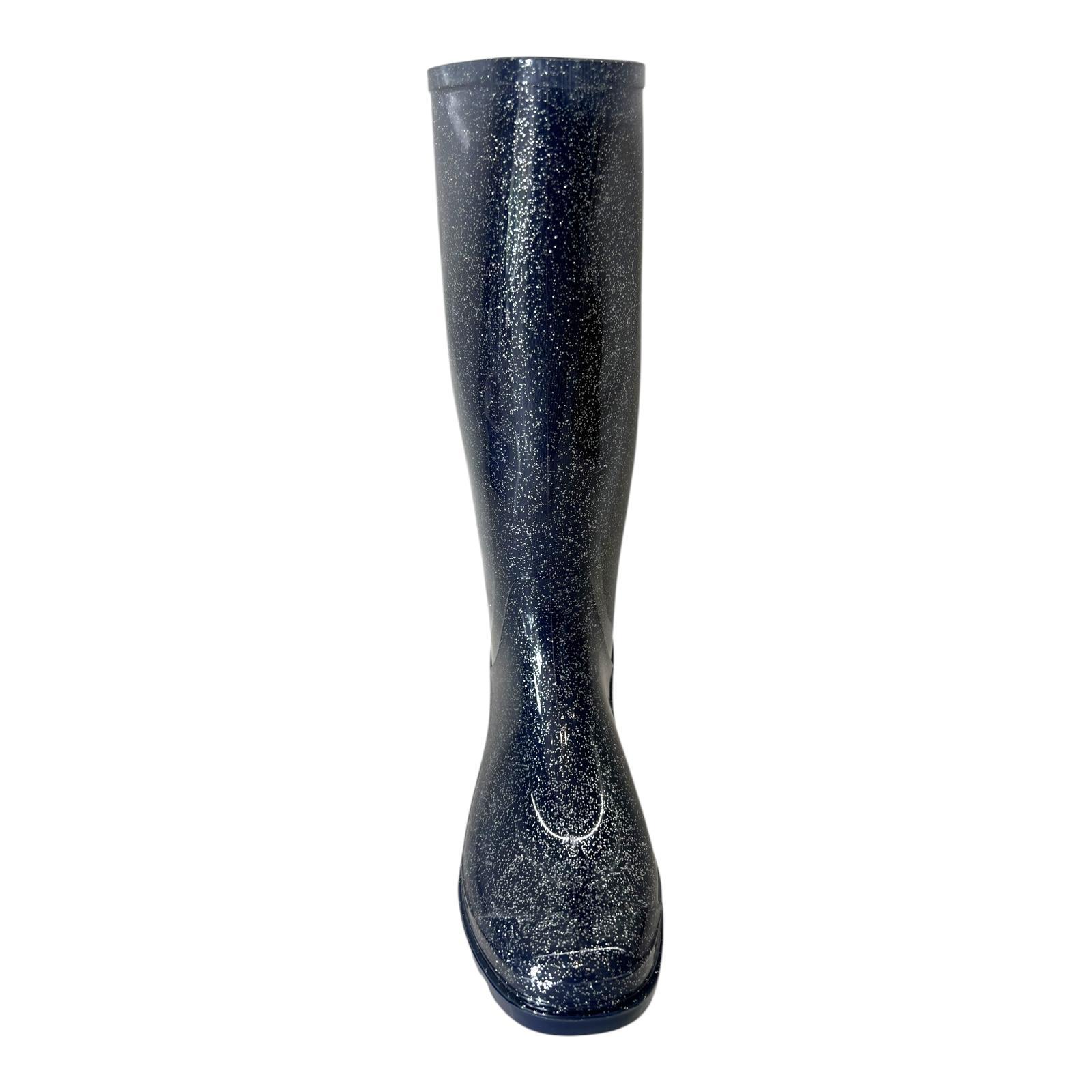 LADIES WOMENS WELLIES FESTIVAL RAIN WATERPROOF WELLINGTON SNOW BOOTS SHOES SZ - Picture 30 of 49