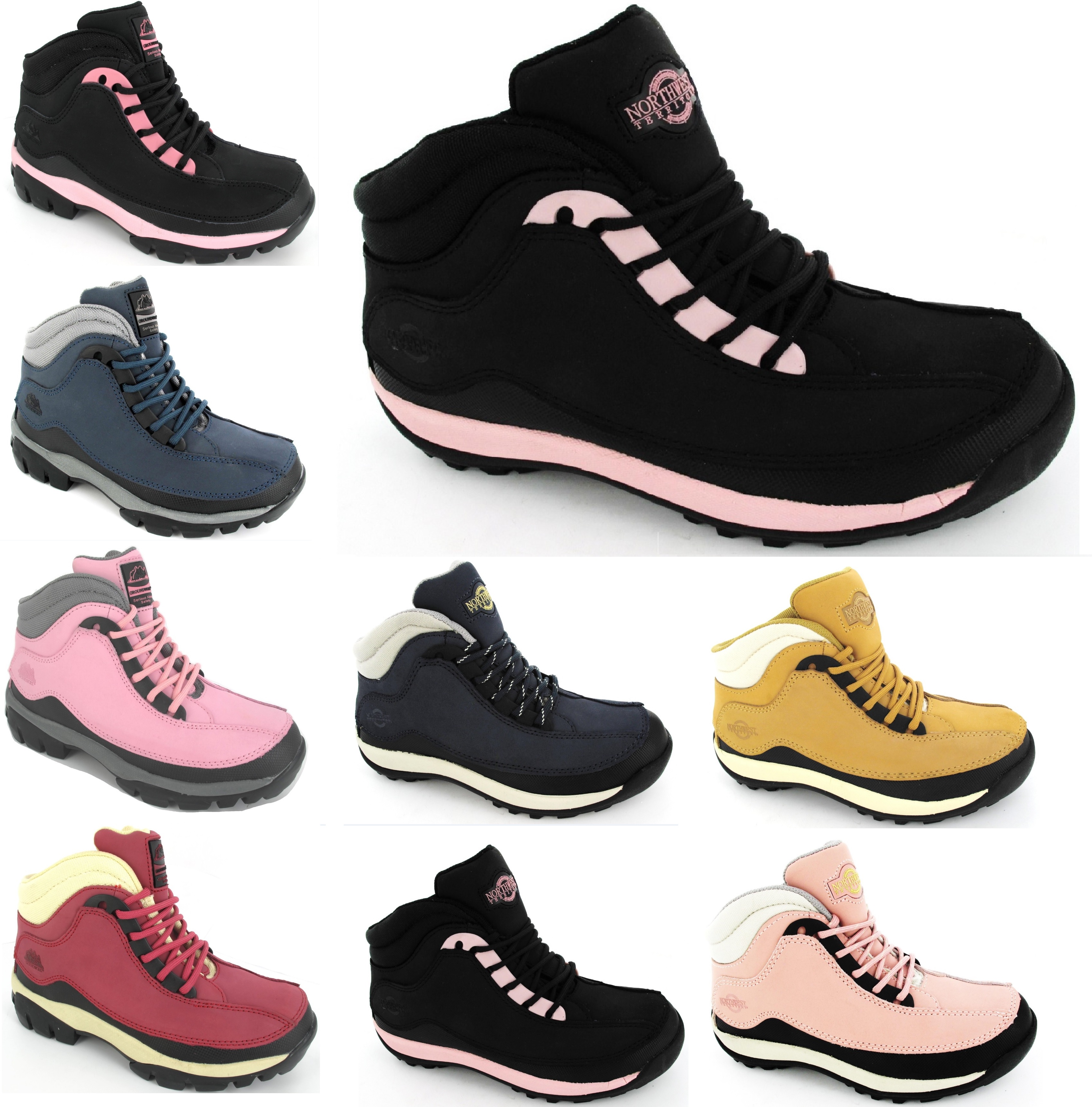 safety toe womens boots