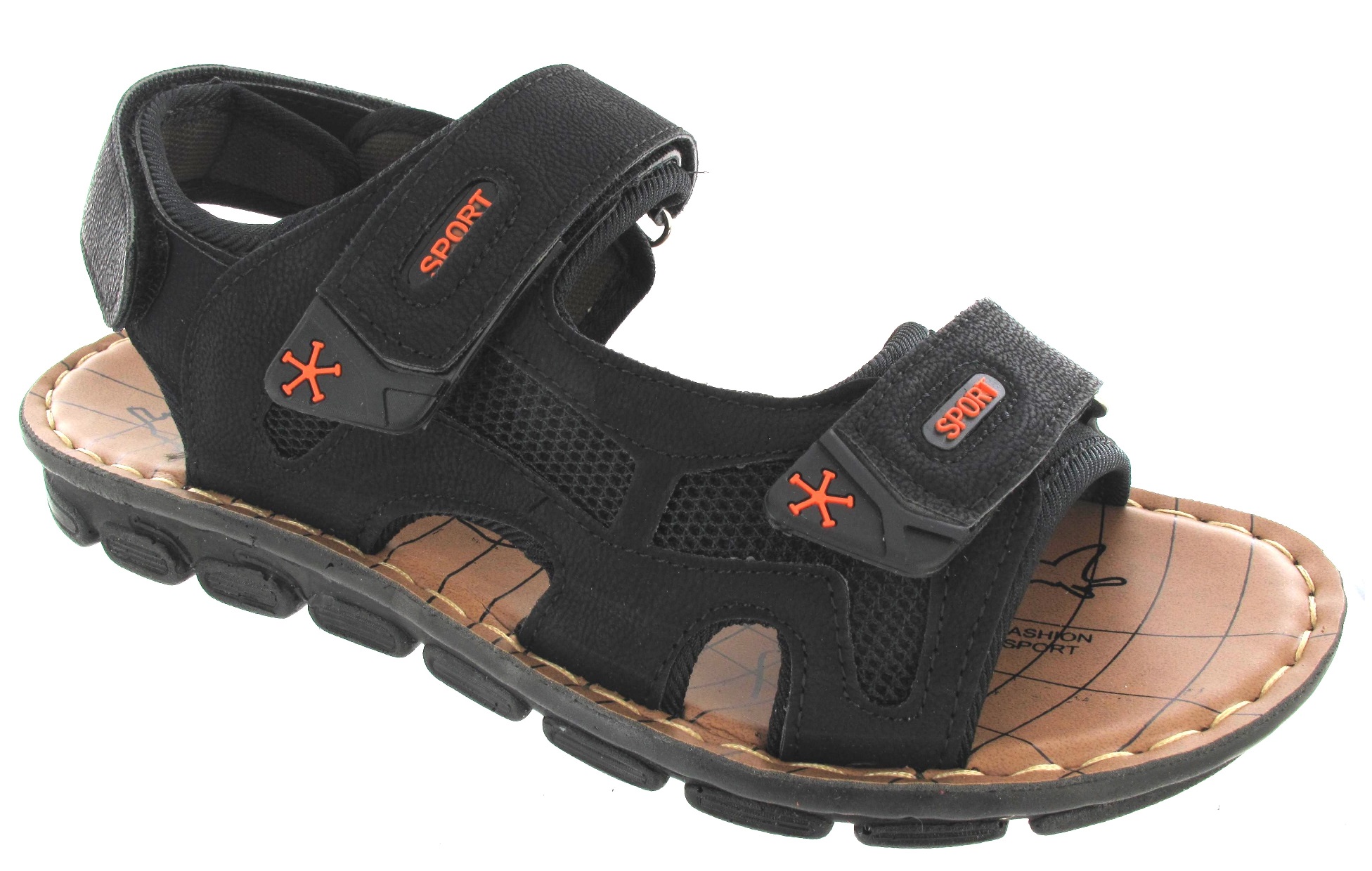 MENS NEW WALKING SPORT SURFING LIGHTWEIGHT BOYS SUMMER BEACH SANDALS ...