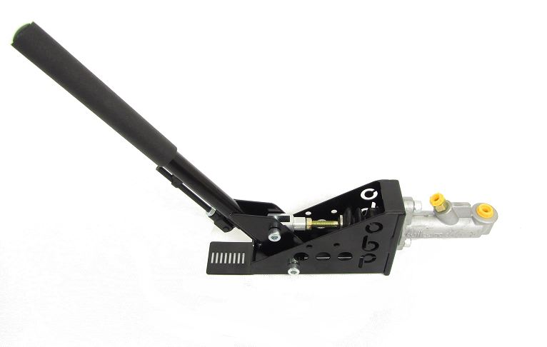 OBP Lockable 45 Deg Hydraulic Handbrake Hand Brake with Wilwood Master ...