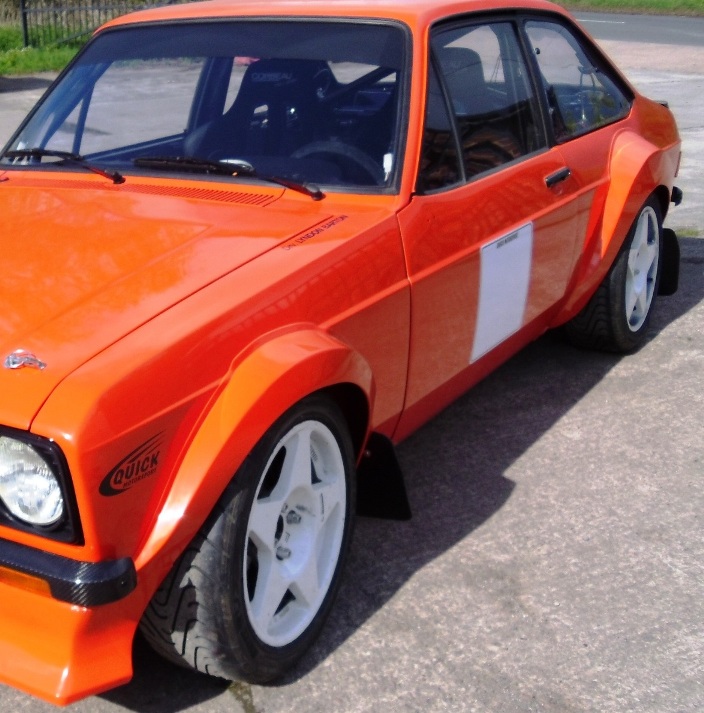 Escort Mk2 Special Extra Large Arch Set Tarmac Rally Big Wing Alloy ...