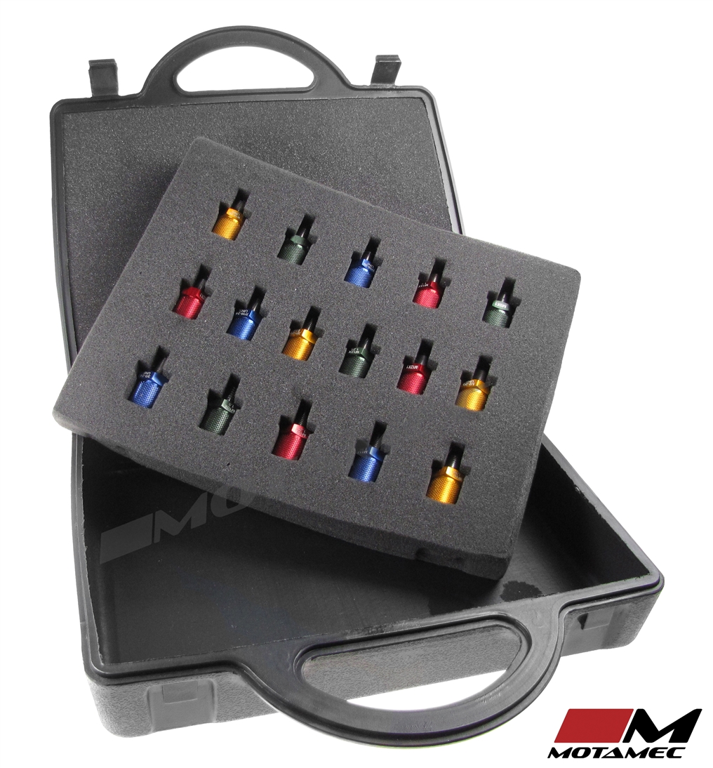Motamec Thread Identification ID Kit Gauge Fitting 16 Sizes in Box AN