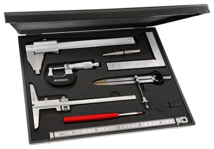 Facom 8pc Metrology Measurement and Marking Tools Set Kit 809.J2 | eBay