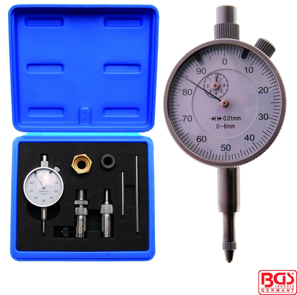 BGS Tools Tdc Dial Indicator For Ignition Adjusting On Motorcycles 8319