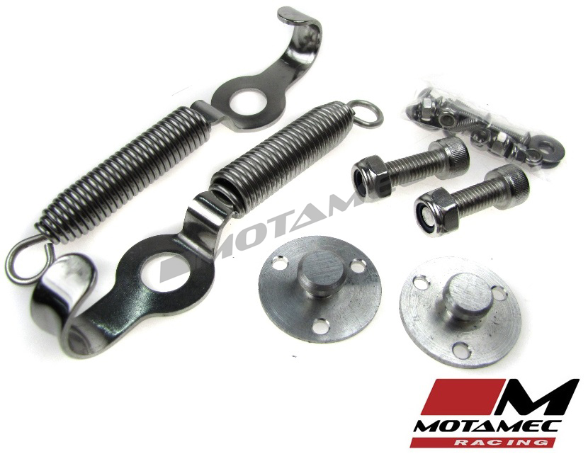 Motamec Racing Boot Bonnet Spring Fasteners Clips Fittings Stainles ...