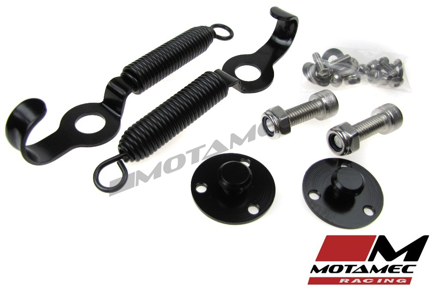 Motamec Racing Boot / Bonnet Spring Loaded Fasteners Clips with ...