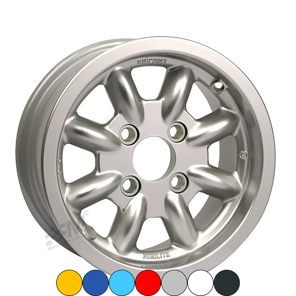 4x Genuine Minilite Mag Style Alloy Wheels 13 X 6j Gold for sale online