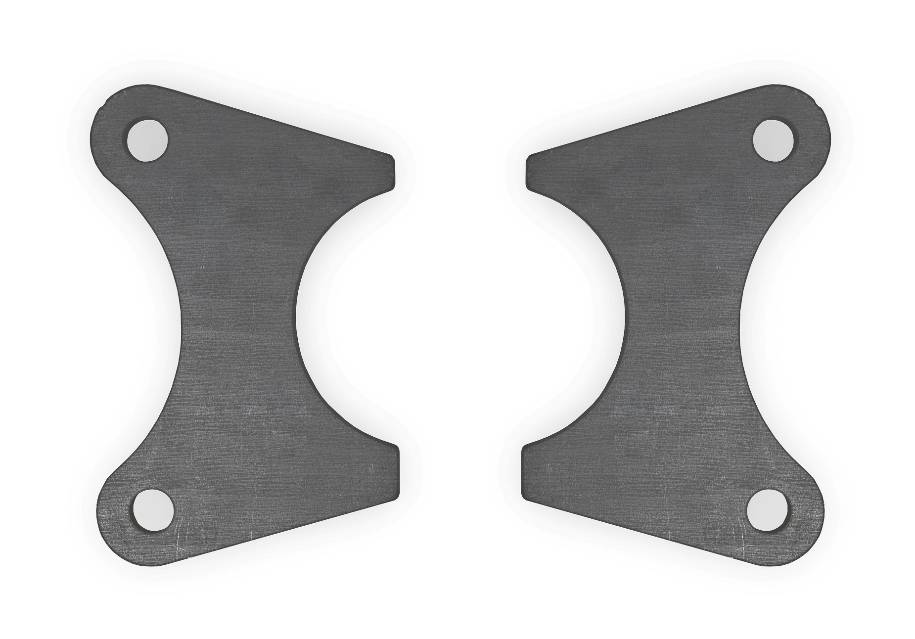 Weld On Rear Caliper Mounting Brackets Sierra / Cosworth Caliper to