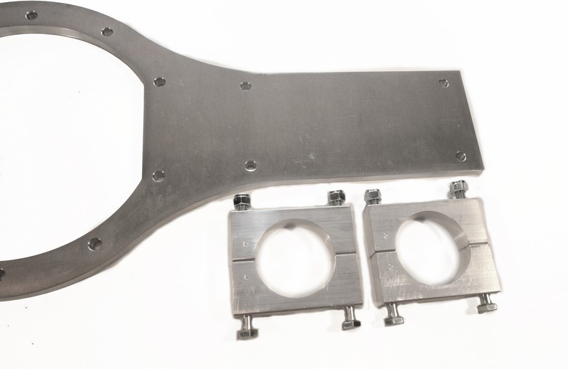 Atlas Axle WORKS SPEC 12mm Dural Alloy Brace & Clamps Standard Tube