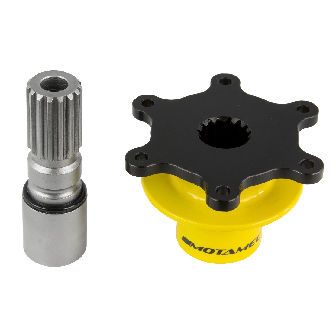 Motamec FIA Quick Release Steering Wheel Boss 6 Bolt 70mm PCD Weld On 1