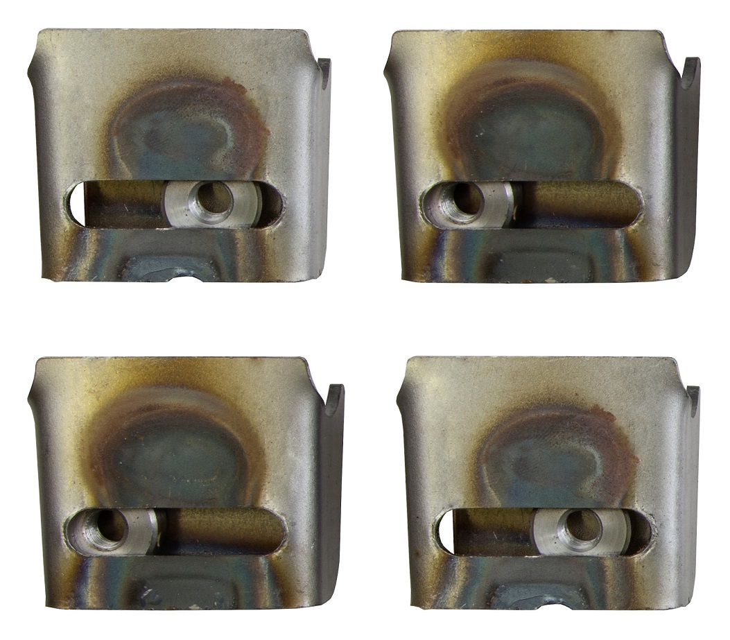Seat Mounting / Subframe Weld in Brackets Set x4 Floating Captive Nut
